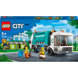 Játék webáruház - LEGO City 60386 Szelektív kukásautó online gyerekjáték rendelés Játék - LEGO