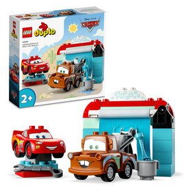 Játék webáruház - LEGO DUPLO Disney TM 10996 Villám McQueen és Matuka vidám autómosása online gyerekjáték rendelés Játék - LEGO