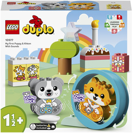 Játék webáruház - LEGO DUPLO My First 10977 Első kutyusom és cicám online gyerekjáték rendelés Játék - LEGO