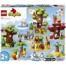 Játék webáruház - LEGO DUPLO Town 10975 A nagyvilág vadállatai online gyerekjáték rendelés Játék - LEGO