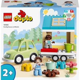 Játék webáruház - LEGO DUPLO Town 10986 Családi ház kerekeken online gyerekjáték rendelés Játék - LEGO