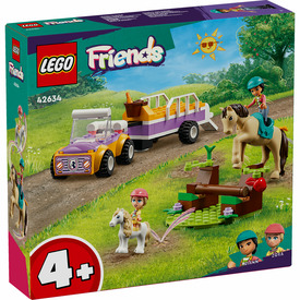 Játék webáruház - LEGO Friends 42634 Ló- és póniszállító utánfutó online gyerekjáték rendelés Játék - LEGO