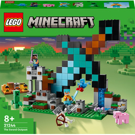 Játék webáruház - LEGO Minecraft 21244 A kardos erődítmény rendelés játékboltok Budapest Játék - LEGO