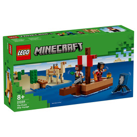 Játék webáruház - LEGO Minecraft 21259 A kalózhajós utazás online gyerekjáték rendelés Játék - LEGO