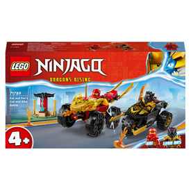 Játék webáruház - LEGO Ninjago 71789 Kai és Ras autós és motoros csatája online gyerekjáték rendelés Játék - LEGO