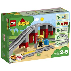 Játék webáruház - LEGO® DUPLO vasúti híd és sínek 10872 online gyerekjáték rendelés Játék - LEGO