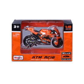 Játék webáruház - Maisto 1 /18 GP Racing - Tech3 KTM Factory Racing 2021 motor online gyerekjáték rendelés Játékautó és jármű - Játékautó és jármű