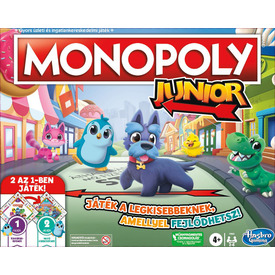 Játék webáruház - Monopoly Junior 2 in 1 online gyerekjáték rendelés Társasjáték - Társasjáték