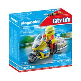 Játék webáruház - Playmobil City Life 71205 Mentőmotor villogó fénnyel online gyerekjáték rendelés Playmobil - Playmobil