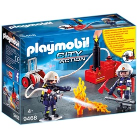 Játék webáruház - Playmobil tűzoltók vízpumpával 9468 online gyerekjáték rendelés Playmobil - Playmobil