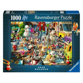 Játék webáruház - Puzzle 1000 db - A kutyasétáltató online gyerekjáték rendelés Puzzle - Puzzle