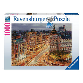 Játék webáruház - Puzzle 1000 db - Gran Via Madrid online gyerekjáték rendelés Puzzle - Puzzle