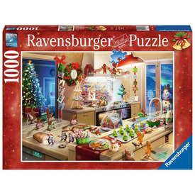 Játék webáruház - Puzzle 1000 db - Karácsony a konyhában online gyerekjáték rendelés Puzzle - Puzzle