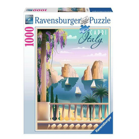 Játék webáruház - Puzzle 1000 db - Képeslap Capri online gyerekjáték rendelés Puzzle - Puzzle