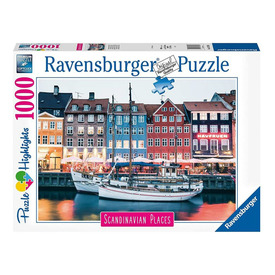 Játék webáruház - Puzzle 1000 db - Koppenhága