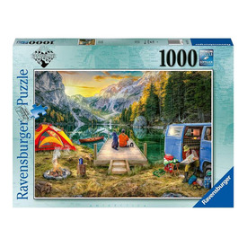 Játék webáruház - Puzzle 1000 db - Nyugodt kempingezés online gyerekjáték rendelés Puzzle - Puzzle