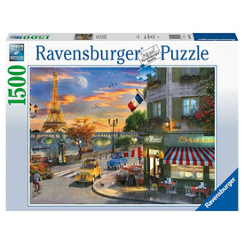 Játék webáruház - Puzzle 1500 db - Romantikus Párizs online gyerekjáték rendelés Puzzle - Puzzle