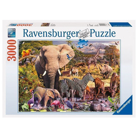 Játék webáruház - Puzzle 3000 db - Afrikai állatvilág online gyerekjáték rendelés Puzzle - Puzzle