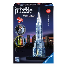 Játék webáruház - Ravensburger: Chrysler épület 216 darabos 3D puzzle fénnyel online gyerekjáték rendelés Puzzle - Puzzle