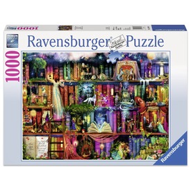 Játék webáruház - Ravensburger Puzzle 1 000 db Tündérek könvyespolca online gyerekjáték rendelés Puzzle - Puzzle