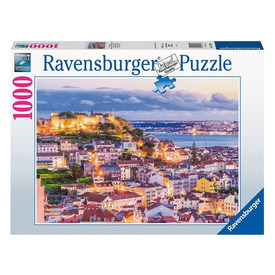 Játék webáruház - Ravensburger Puzzle 1000 db - Kilátás Lisszabonra online gyerekjáték rendelés Puzzle - Puzzle