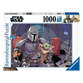 Játék webáruház - Ravensburger Puzzle 1000 db - Mandalorian online gyerekjáték rendelés Puzzle - Puzzle