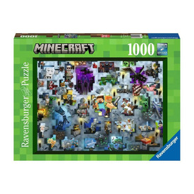 Játék webáruház - Ravensburger Puzzle 1000 db - Minecraft Mobs online gyerekjáték rendelés Puzzle - Puzzle