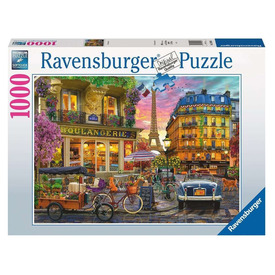 Játék webáruház - Ravensburger Puzzle 1000 db - Párizs reggel online gyerekjáték rendelés Puzzle - Puzzle