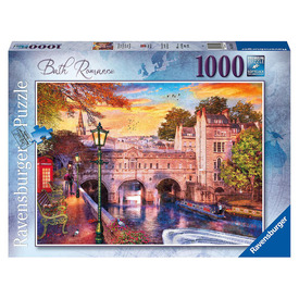 Játék webáruház - Ravensburger Puzzle 1000 db - Romantikus séta Bathban online gyerekjáték rendelés Puzzle - Puzzle