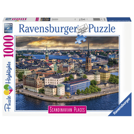 Játék webáruház - Ravensburger Puzzle 1000 db - Stockholm