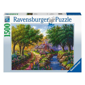 Játék webáruház - Ravensburger Puzzle 1500 db - Ház a folyónál online gyerekjáték rendelés Puzzle - Puzzle