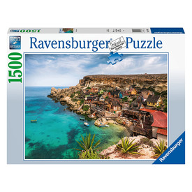 Játék webáruház - Ravensburger Puzzle 1500 db - Popeye falu