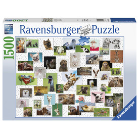 Játék webáruház - Ravensburger: Puzzle 1500 db - Vicces állatok online gyerekjáték rendelés Puzzle - Puzzle