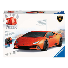 Játék webáruház - Ravensburger Puzzle 3D 108 db - Lamborghini Huracan narancs online gyerekjáték rendelés Puzzle - Puzzle