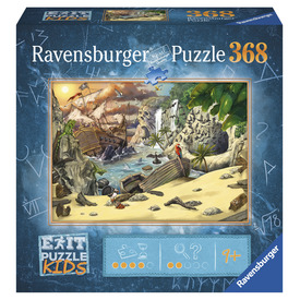 Játék webáruház - Ravensburger Puzzle Exit Kids 368 db - Kalózok kincse online gyerekjáték rendelés Puzzle - Puzzle