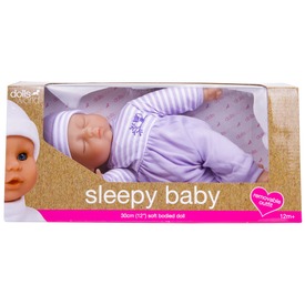 Játék webáruház - Sleepy Baby játékbaba - 30 cm