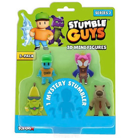 Játék webáruház - Stumble Guys 3D mini figura 5db S2 online gyerekjáték rendelés Akcióhős