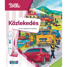 Játék webáruház - Tolki - Interaktív könyv-Közlekedés online gyerekjáték rendelés Könyv