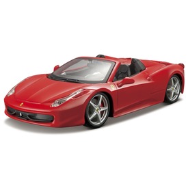 Játék webáruház - Bburago Ferrari 458 Spider versenyautó 1:24 online gyerekjáték rendelés Játékautó és jármű - Játékautó és jármű