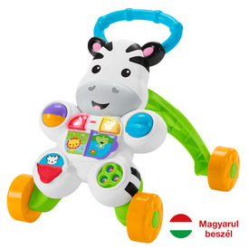 Játék webáruház - Fisher-Price Zebra járássegítő online gyerekjáték rendelés Babáknak szóló játék - Zenélő játék