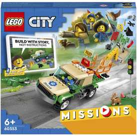 Játék webáruház - LEGO City Missions 60353 Vadállat mentő küldetések online gyerekjáték rendelés Játék - LEGO