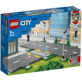 Játék webáruház - LEGO City Town 60304 Útelemek online gyerekjáték rendelés Játék - LEGO