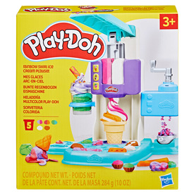 Játék webáruház - Play-doh szivárványos csavaros fagyi készlet online gyerekjáték rendelés Kreatív hobbi - Gyurma