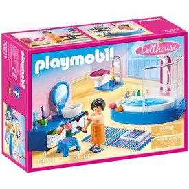 Játék webáruház - Playmobil Fürdőszoba káddal 70211 online gyerekjáték rendelés Playmobil - Playmobil