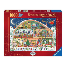 Játék webáruház - Puzzle 1000 db - A Mikulás műhelye online gyerekjáték rendelés Puzzle - Puzzle