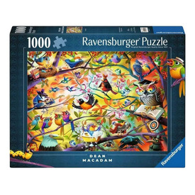 Játék webáruház - Puzzle 1000 db - Szorgos madárkák online gyerekjáték rendelés Puzzle - Puzzle