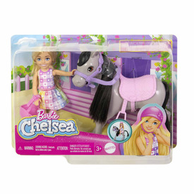 Játék webáruház - Barbie Chelsea és pónilova készlet online gyerekjáték rendelés Játékbaba - Játékbaba