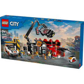 Játék webáruház - LEGO My City 60472 Roncstelep autókkal online gyerekjáték rendelés Játék - LEGO