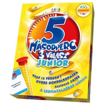 5 másodperc 3 válasz junior társasjáték online gyerekjáték rendelés Társasjáték - Társasjáték