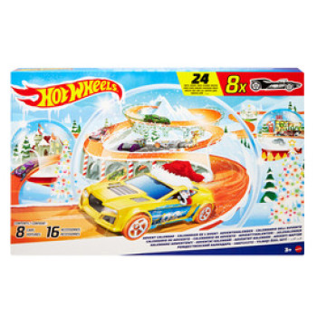 Adventi naptár Hot Wheels online gyerekjáték rendelés Játékautó és jármű - Játékautó és jármű